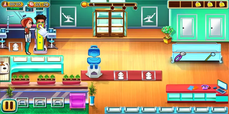 Dentist doctor - teeth surgery hospital game android App screenshot 0