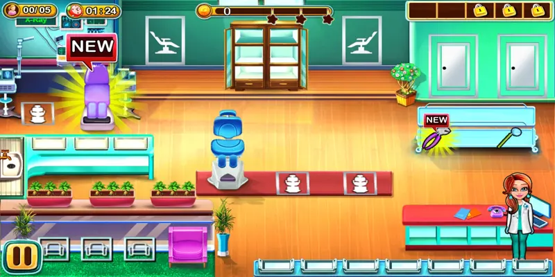 Dentist doctor - teeth surgery hospital game android App screenshot 1